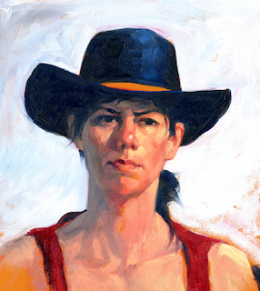 Fine Art: Alla Prima Cowboy Hat